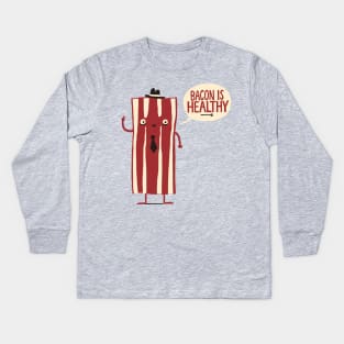 BaCON Man Kids Long Sleeve T-Shirt